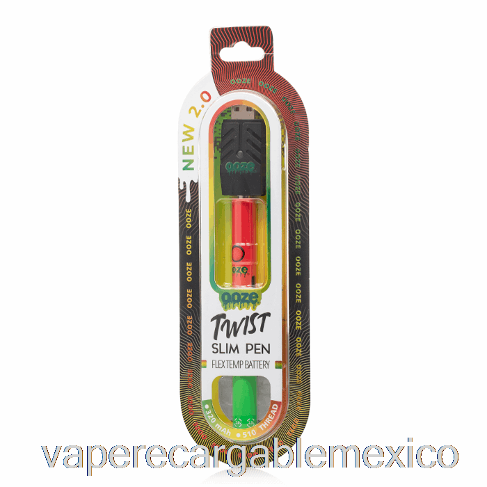 Vape Recargable Rezuma Slim Twist Pen 2.0 Flex Temp Batería Rasta